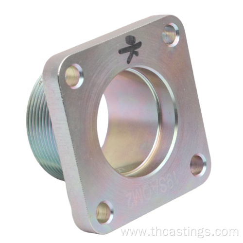 Precision casting cnc machining carbon steel flange